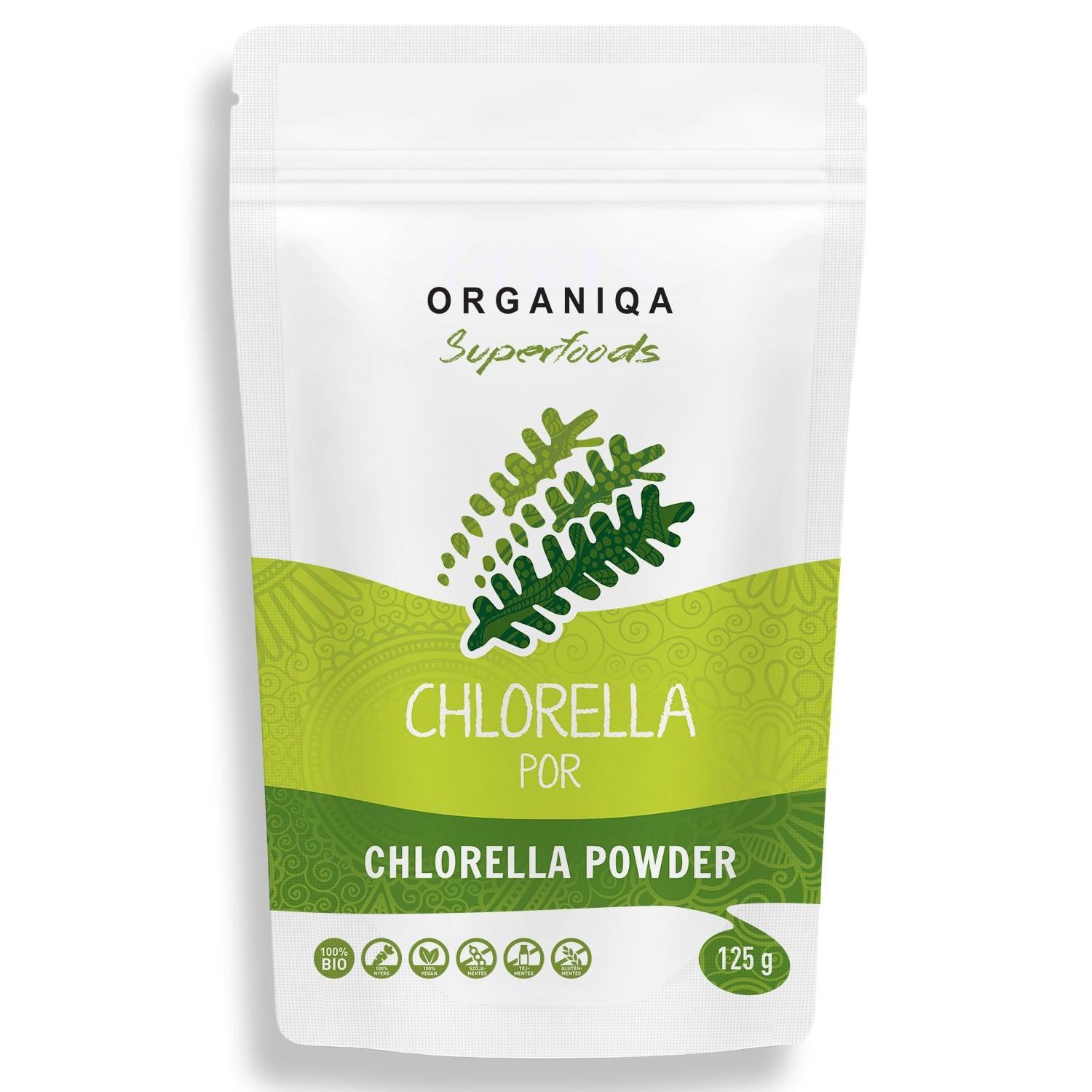 Bio Chlorella por 125g - Organiqa